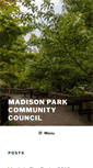 Mobile Screenshot of madisonparkcouncil.org